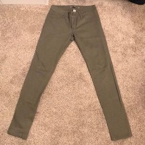 Olive green pants